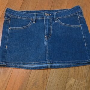 Divided Blue Denim Mini Skirt